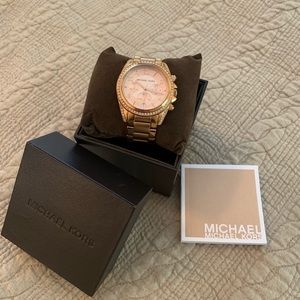 Michael Kors rose gold watch